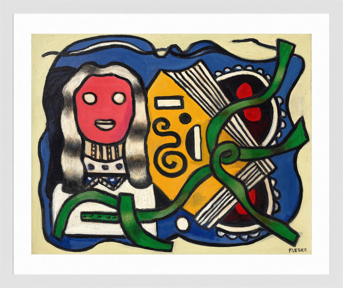 Fernand Léger, Composition à la poupée — white frame