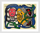 Fernand Léger, Composition à la poupée — white frame
