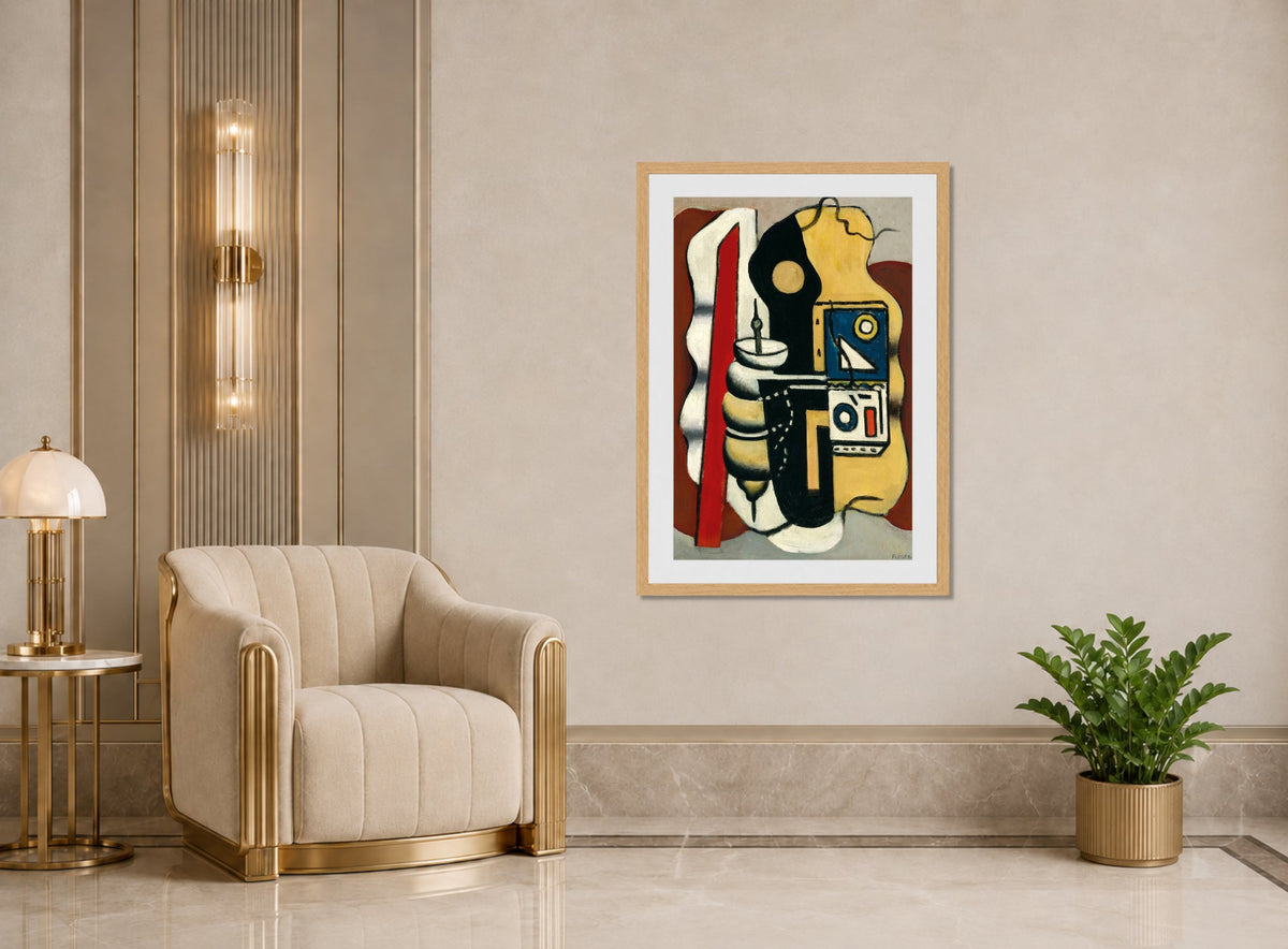 Fernand Léger, Composition à la toupie — art deco roomset
