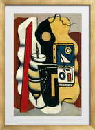 Fernand Léger, Composition à la toupie — gold frame