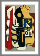 Fernand Léger, Composition à la toupie — light grey frame