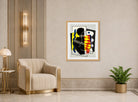 Fernand Léger, Composition au damier (Composition jaune et noir) — art deco roomset