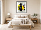 Fernand Léger, Composition au damier (Composition jaune et noir) — bedroom