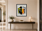 Fernand Léger, Composition au damier (Composition jaune et noir) — hallway