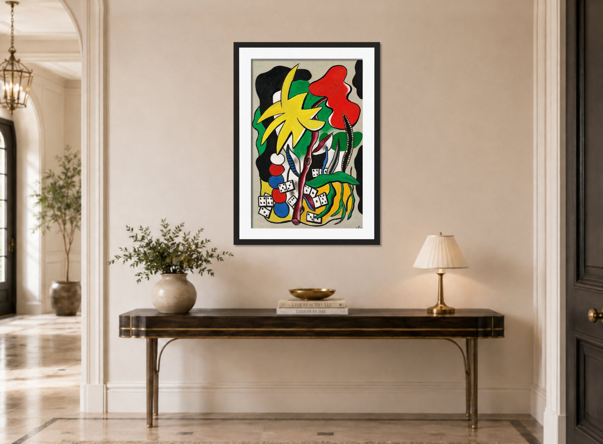Fernand Léger, Composition aux dominos — hallway