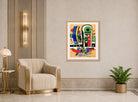 Fernand Léger, Composition aux trois fleurs — art deco roomset