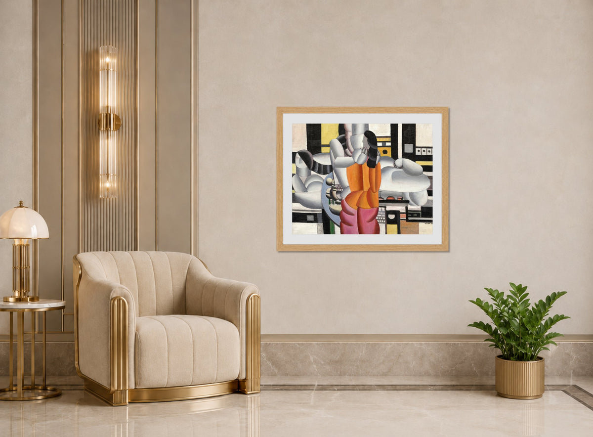 Fernand Léger, Composition avec personnages — art deco roomset