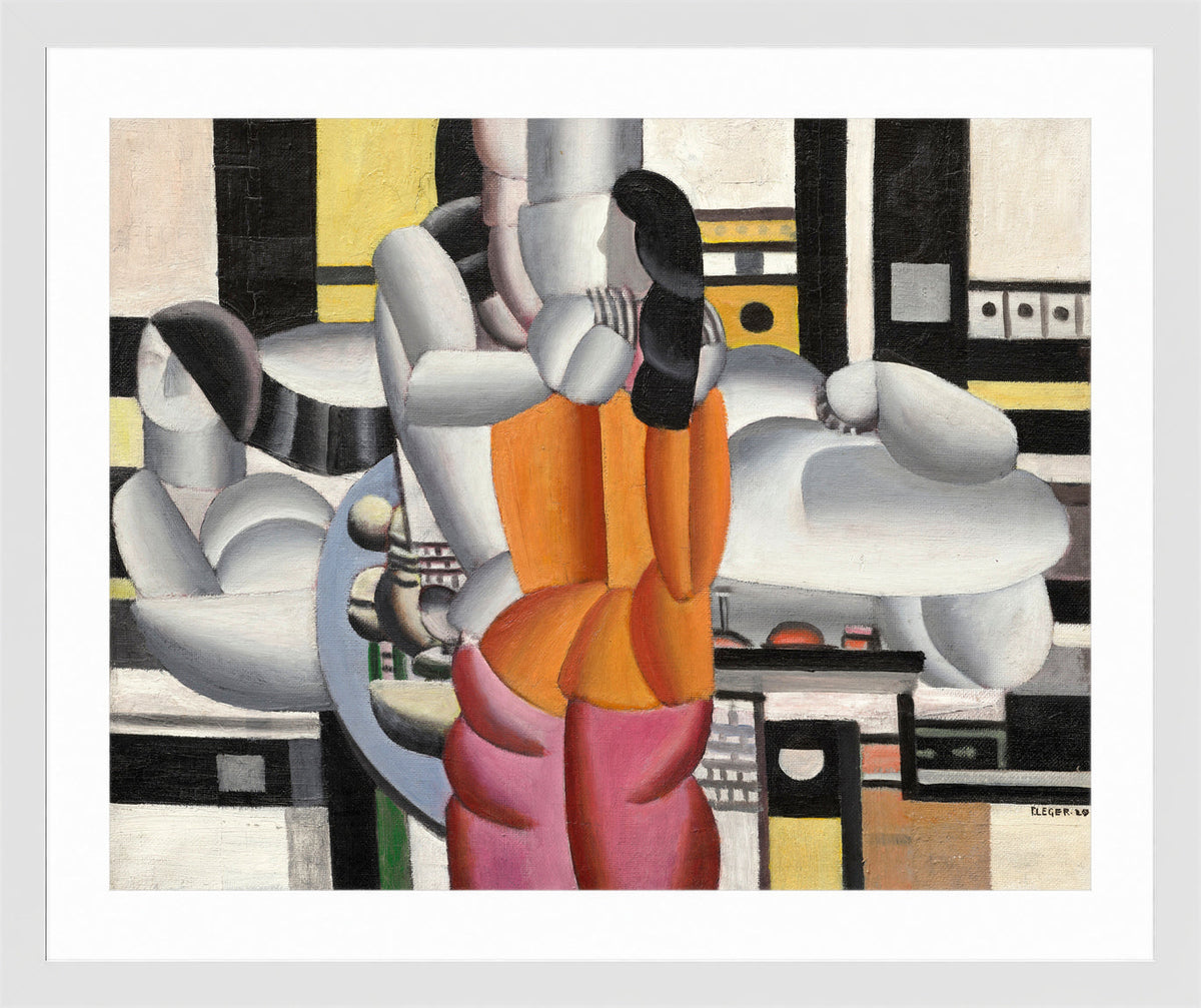 Fernand Léger, Composition avec personnages — white frame
