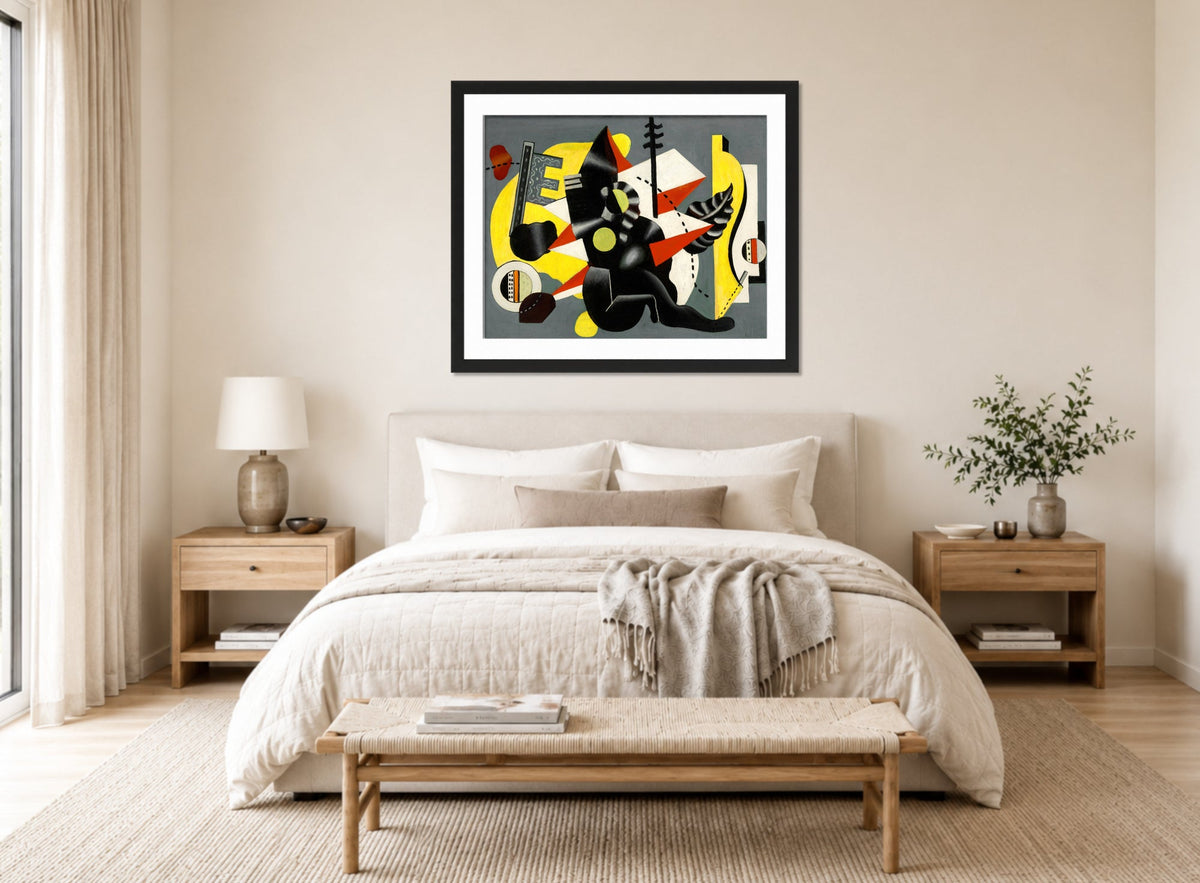 Fernand Léger, Composition (La Négresse) — bedroom