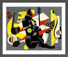Fernand Léger, Composition (La Négresse) — dark grey frame