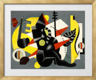 Fernand Léger, Composition (La Négresse) — gold frame