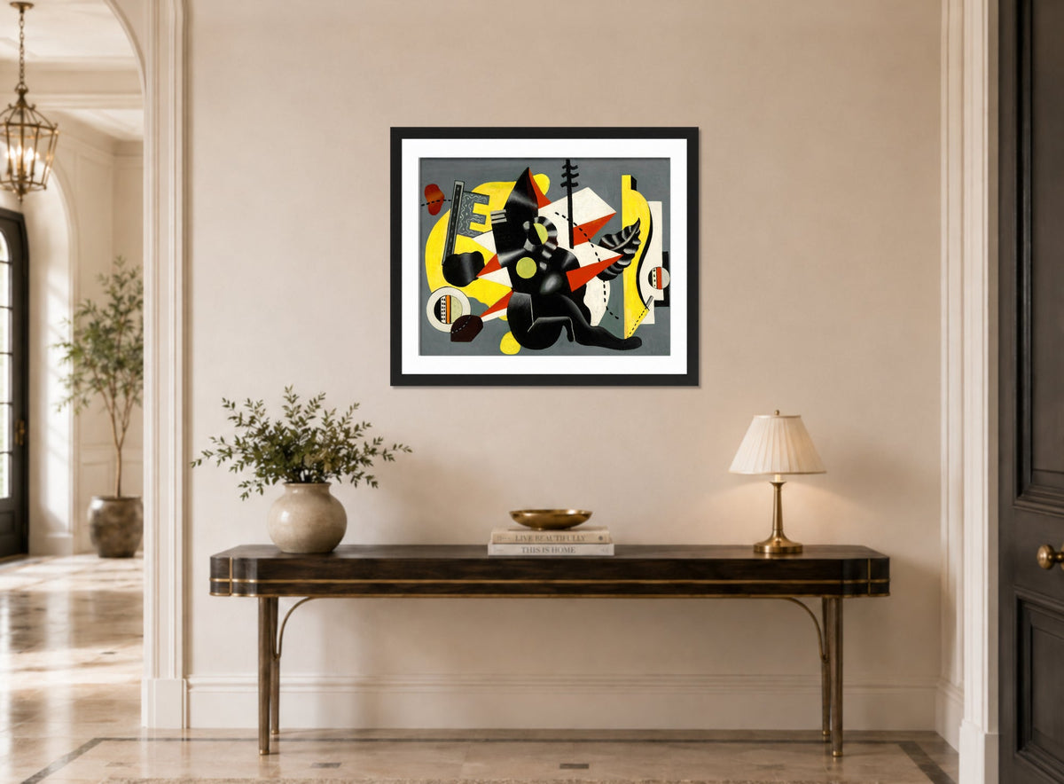 Fernand Léger, Composition (La Négresse) — hallway