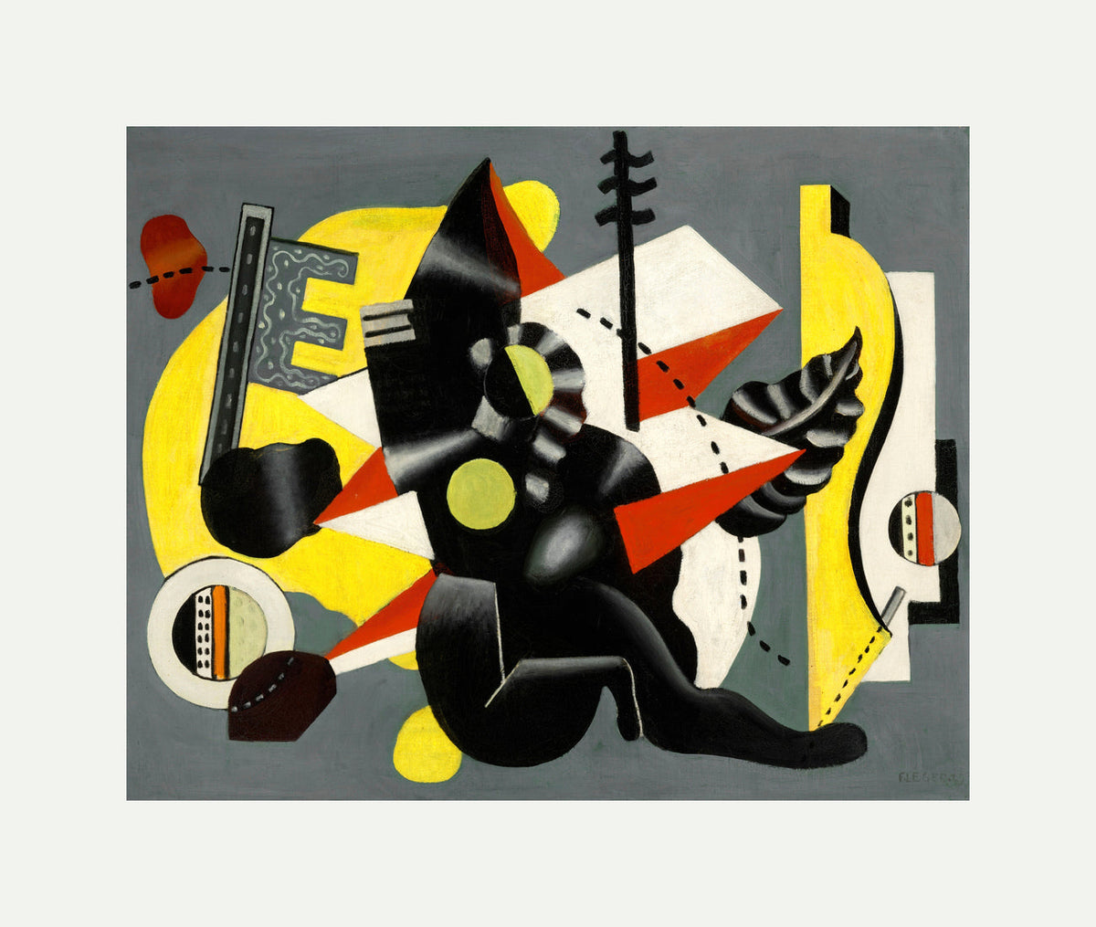 Fernand Léger, Composition (La Négresse) — rolled canvas