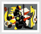 Fernand Léger, Composition (La Négresse) — white frame