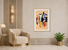 Fernand Léger, Composition mécanique — art deco roomset