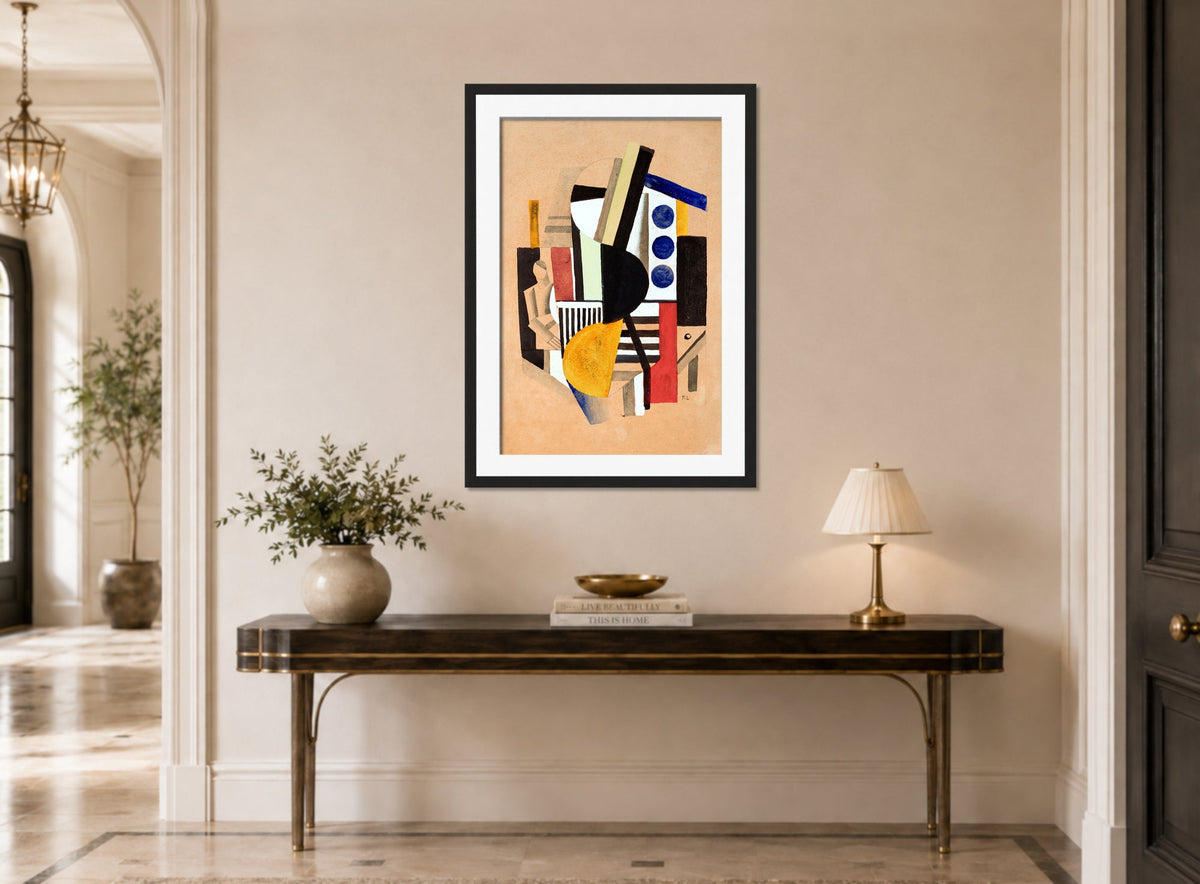 Fernand Léger, Composition mécanique — hallway