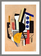 Fernand Léger, Composition mécanique — light grey frame