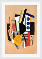 Fernand Léger, Composition mécanique — white frame