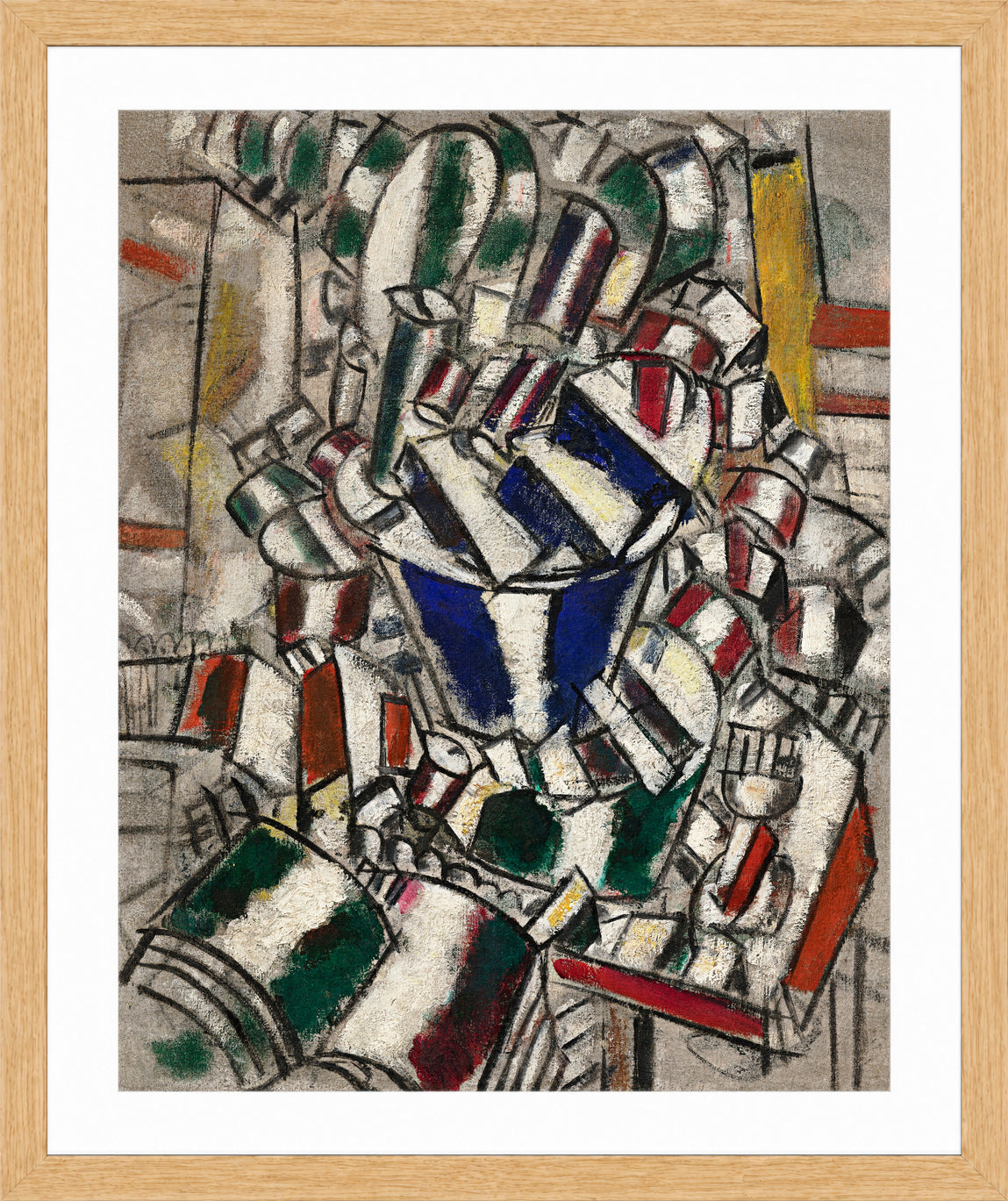 Fernand Léger, Composition (Nature morte) — oak frame