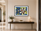 Fernand Léger, Composition sur fond bleu — hallway
