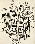 Fernand Léger, Dans le jardin — unframed