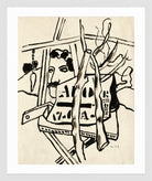 Fernand Léger, Dans le jardin — white frame