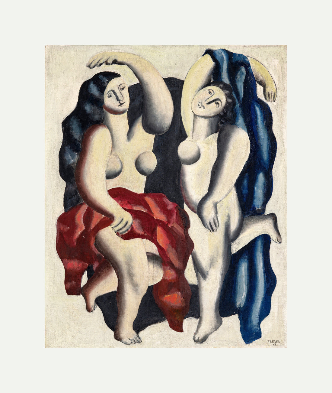 Fernand Léger, Deux danseuses — rolled canvas