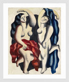 Fernand Léger, Deux danseuses — white frame