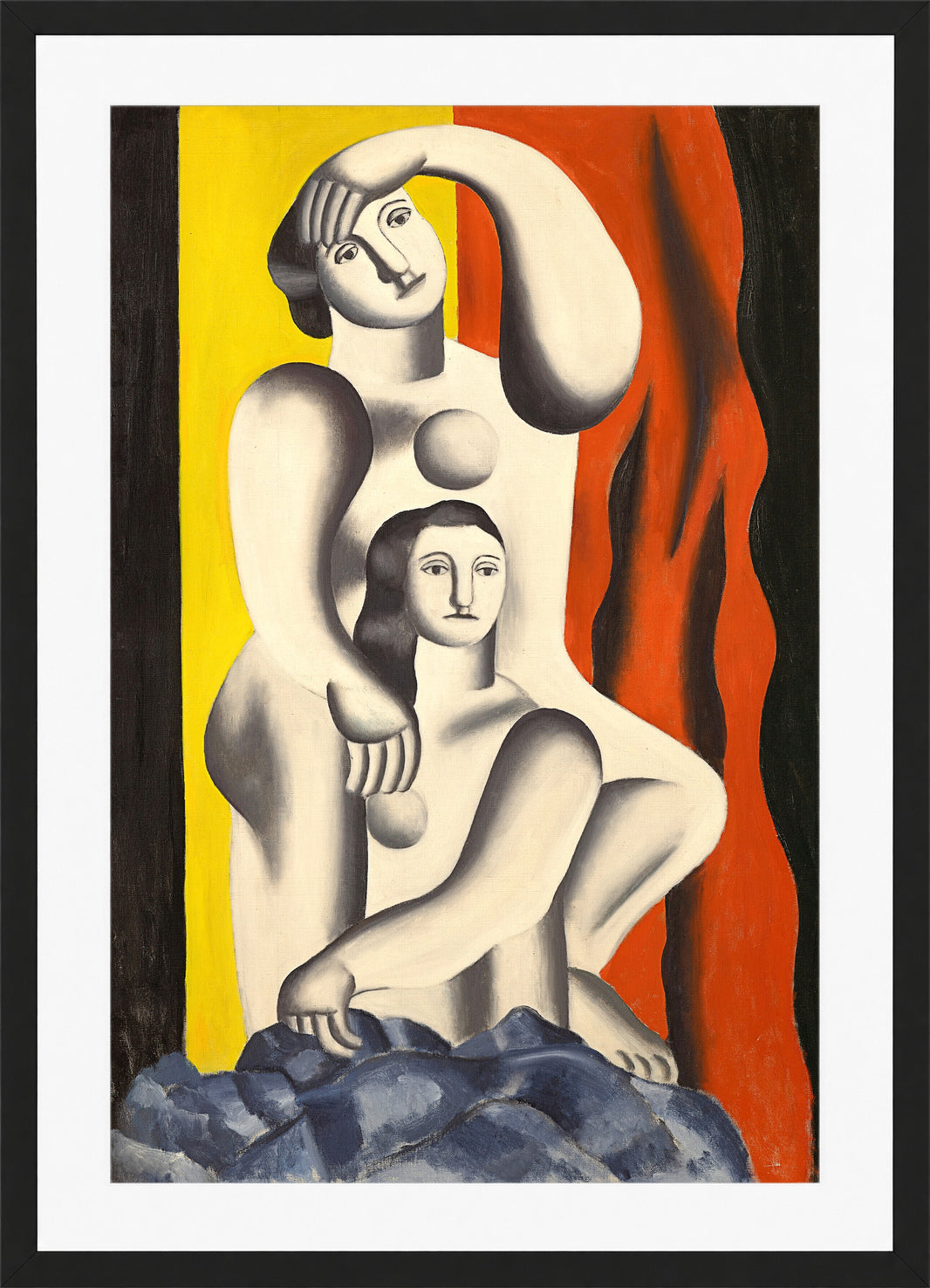 Fernand Léger, Deux femmes — black frame