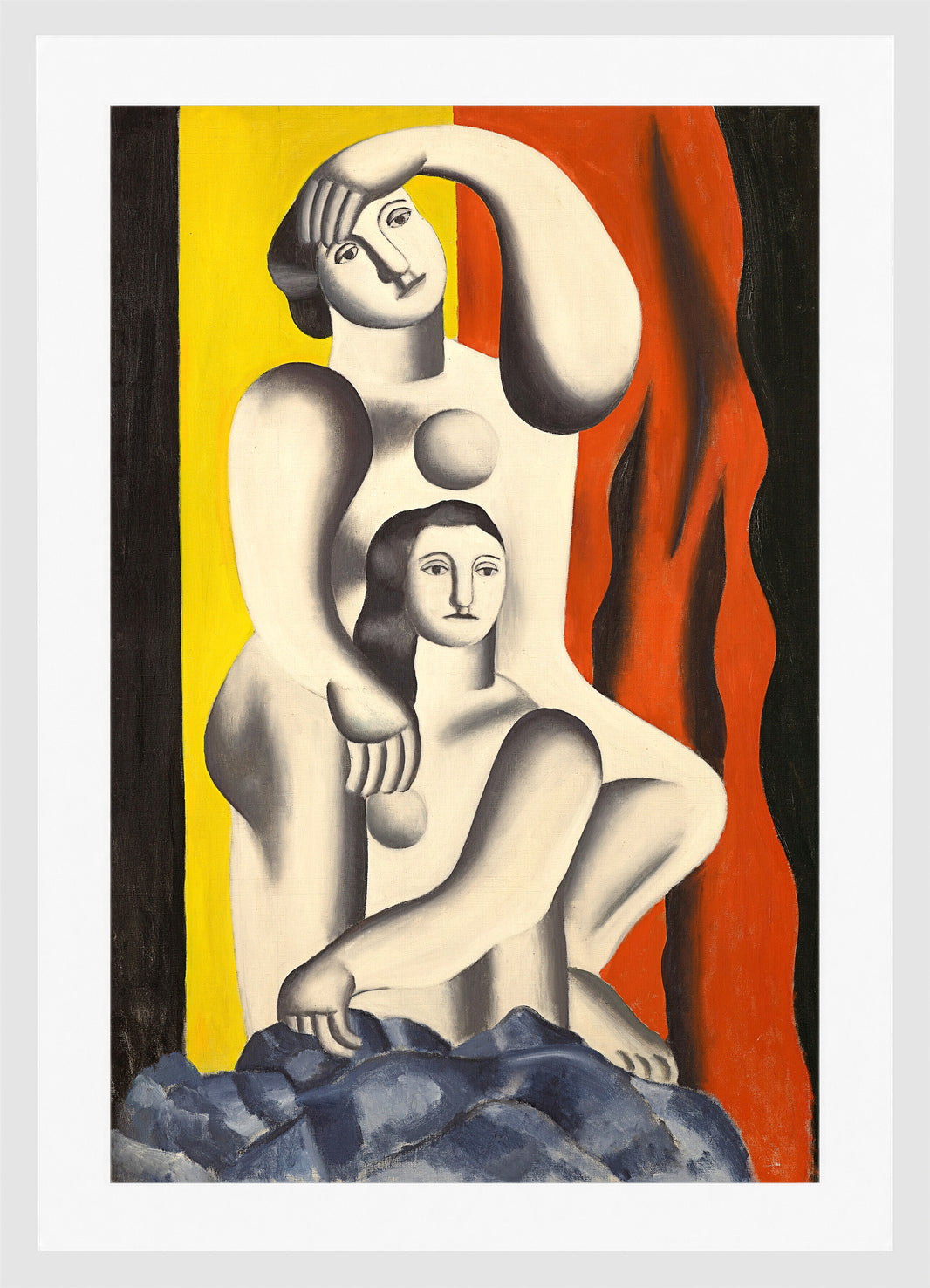 Fernand Léger, Deux femmes — white frame
