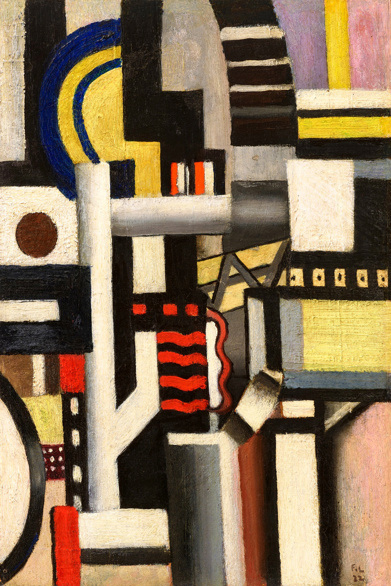 Fernand Léger, Eléments mécaniques — unframed
