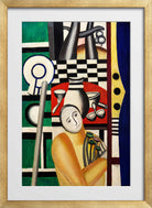 Fernand Léger, Femme dans un jardin — gold frame