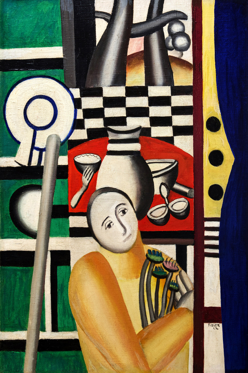 Fernand Léger, Femme dans un jardin — unframed