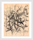 Fernand Léger, Femme et oiseaux — white frame