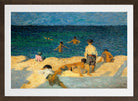 Fernand Léger, Gamins au soleil — brown frame