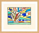Fernand Léger, Gaz de France — oak frame