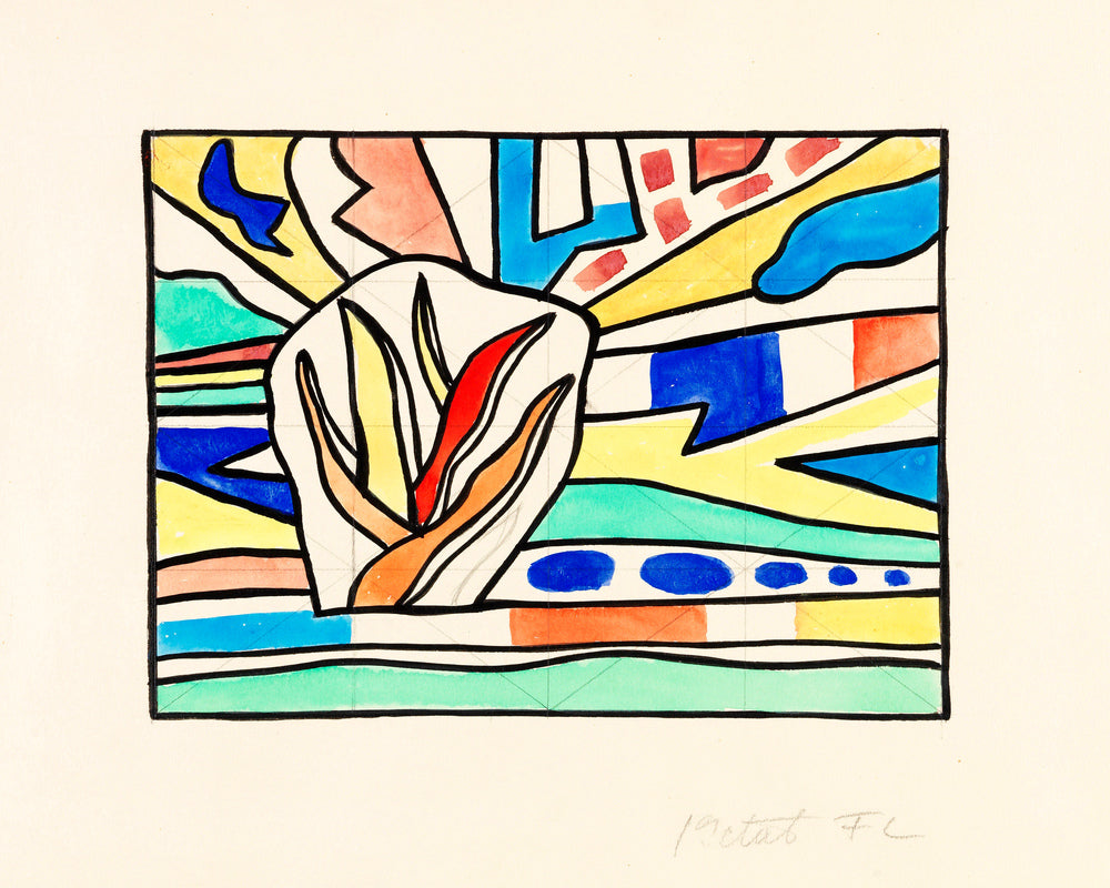 Fernand Léger, Gaz de France — unframed