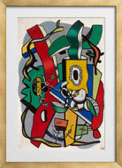 Fernand Léger, Grande nature morte — gold frame