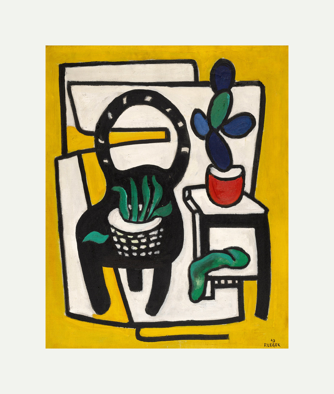 Fernand Léger, La Chaise noire — rolled canvas