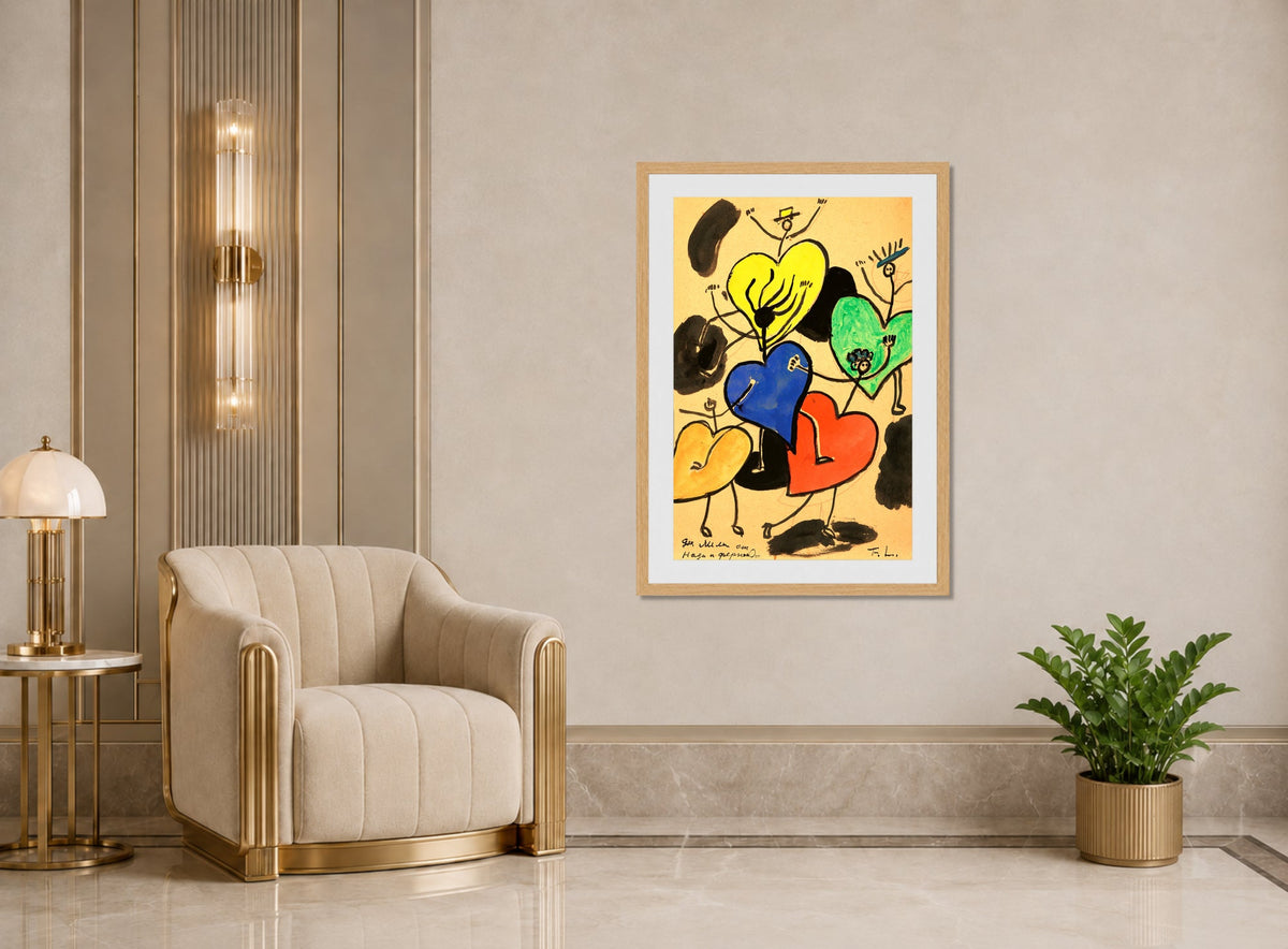 Fernand Léger, La Danse — art deco roomset