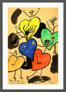 Fernand Léger, La Danse — dark grey frame