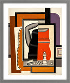 Fernand Léger, La femme à la toilette — light grey frame