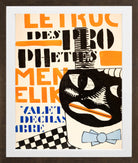 Fernand Léger, La Fin du monde — Typographic Illustration — brown frame