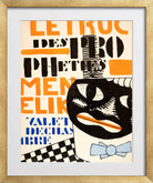 Fernand Léger, La Fin du monde — Typographic Illustration — gold frame