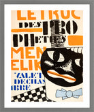 Fernand Léger, La Fin du monde — Typographic Illustration — light grey frame