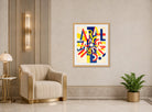 Fernand Léger, La Fin du monde — Coloured Letter Composition — art deco roomset