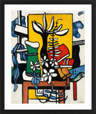 Fernand Léger, La fleur noire — black frame