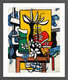 Fernand Léger, La fleur noire — dark grey frame
