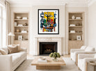 Fernand Léger, La fleur noire — living room roomset