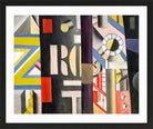 Fernand Léger, La Gare — black frame